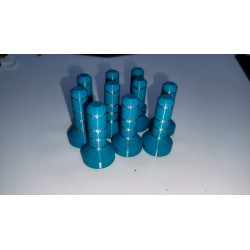 Pionki do poziomowania laserowego 12/20/27/38 mm z magnesem neodymowym - 10szt
