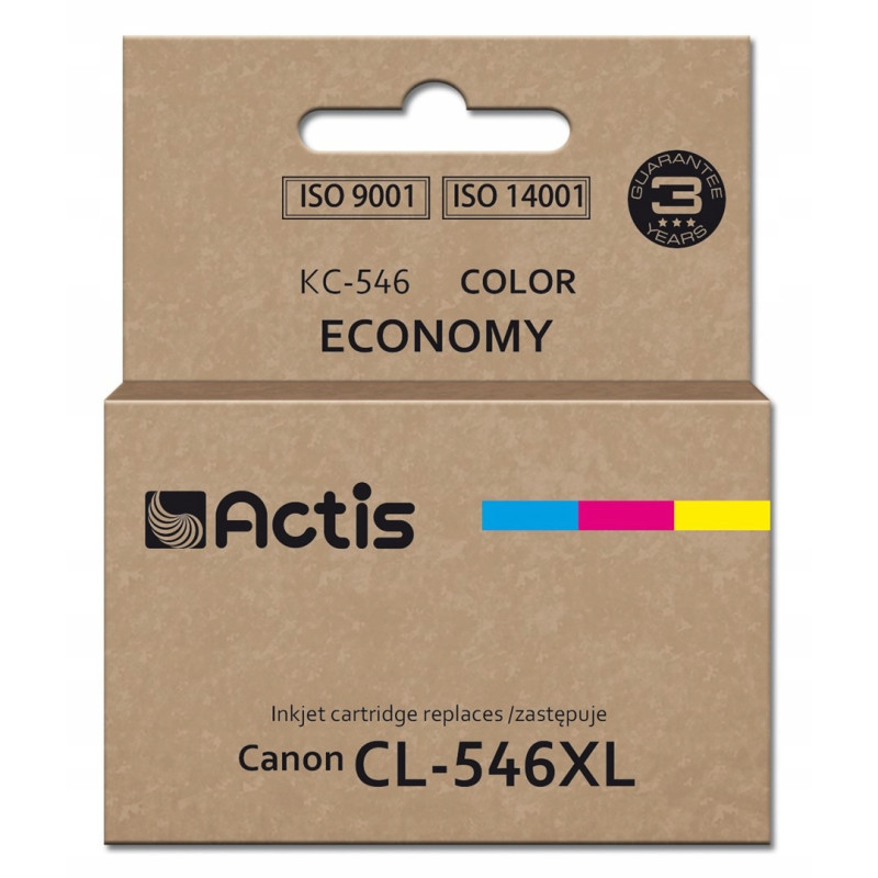 Actis KC-546 Tusz zamienny do Canon CL-546XL, kolorowy, wydajność 180 stron