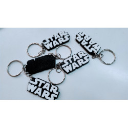 Brelok STAR WARS druk 3D PLA - 1 szt + łańcuszek